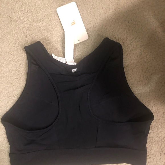 Fabletics Brand New Tags Black Sports Bra - 1X - Picture 4 of 7